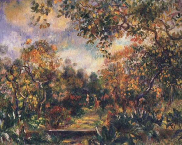 Pierre Renoir Landscape at Beaulieu